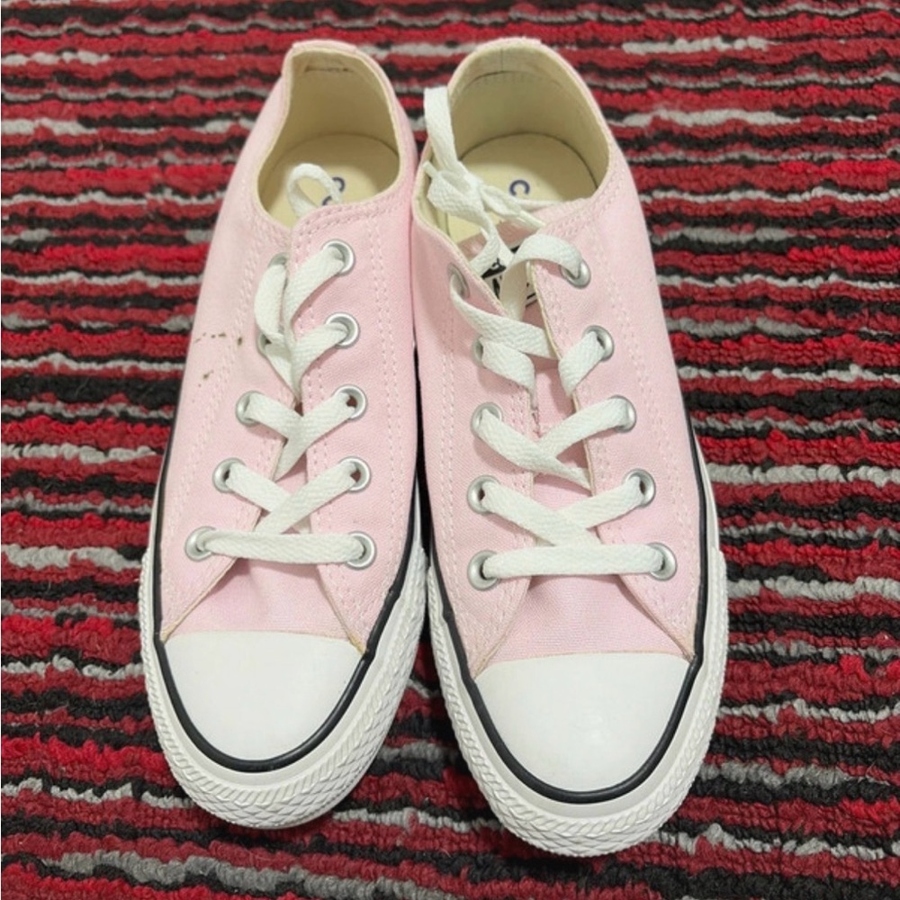 Converse Pink Sneakers with White Accents